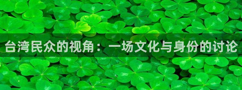 摩登7lite登录入口：台湾民众的视角：一场文化与身份的讨论